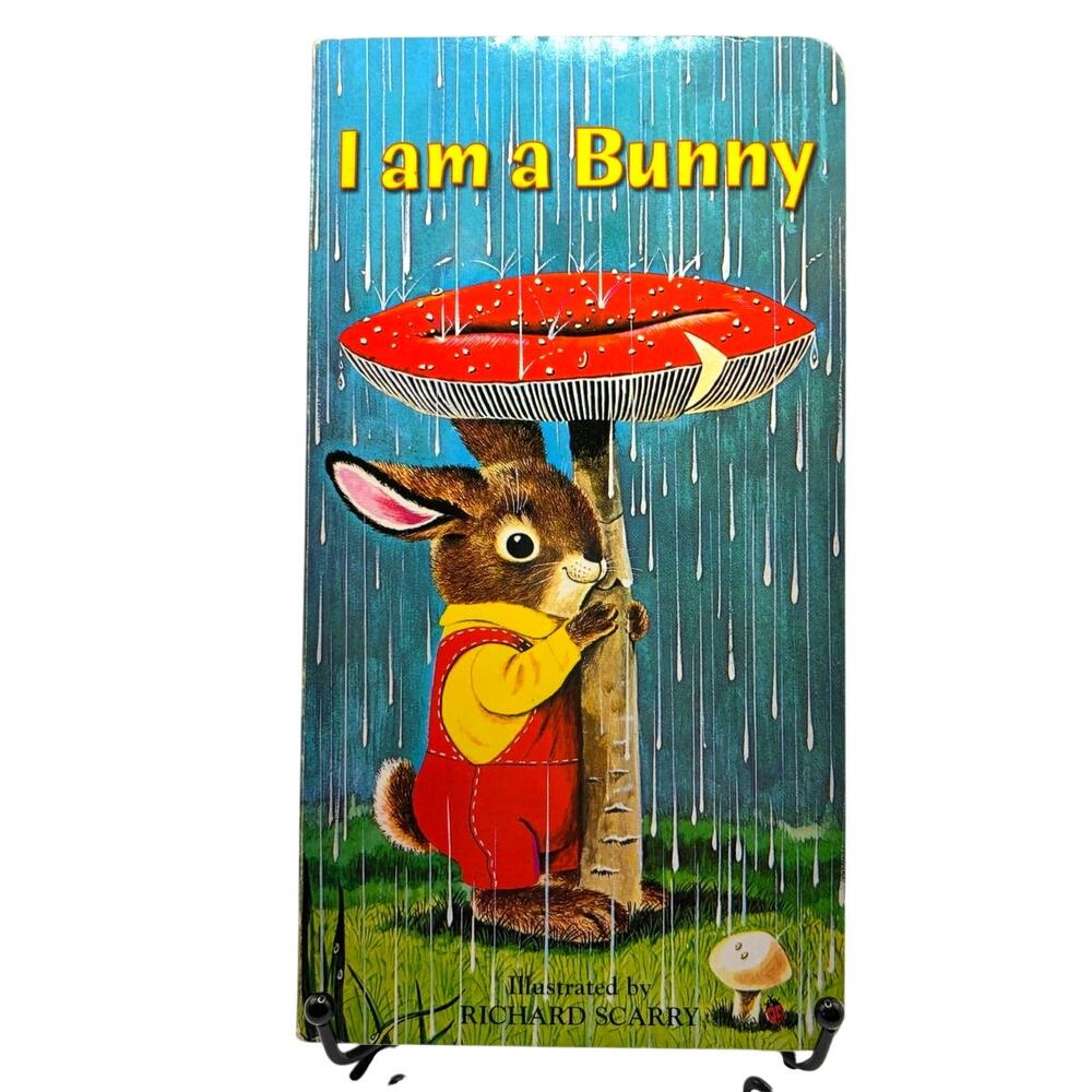 VTG '04 1st Random House Ed., I Am a Bunny Book, Richard Scarry, Golden Sturdy